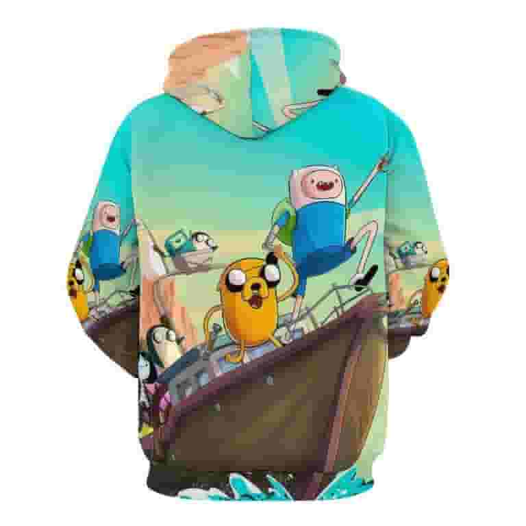 Adventure Time Jake The Dog Hoodie 3D Print Pullover Hooded Long