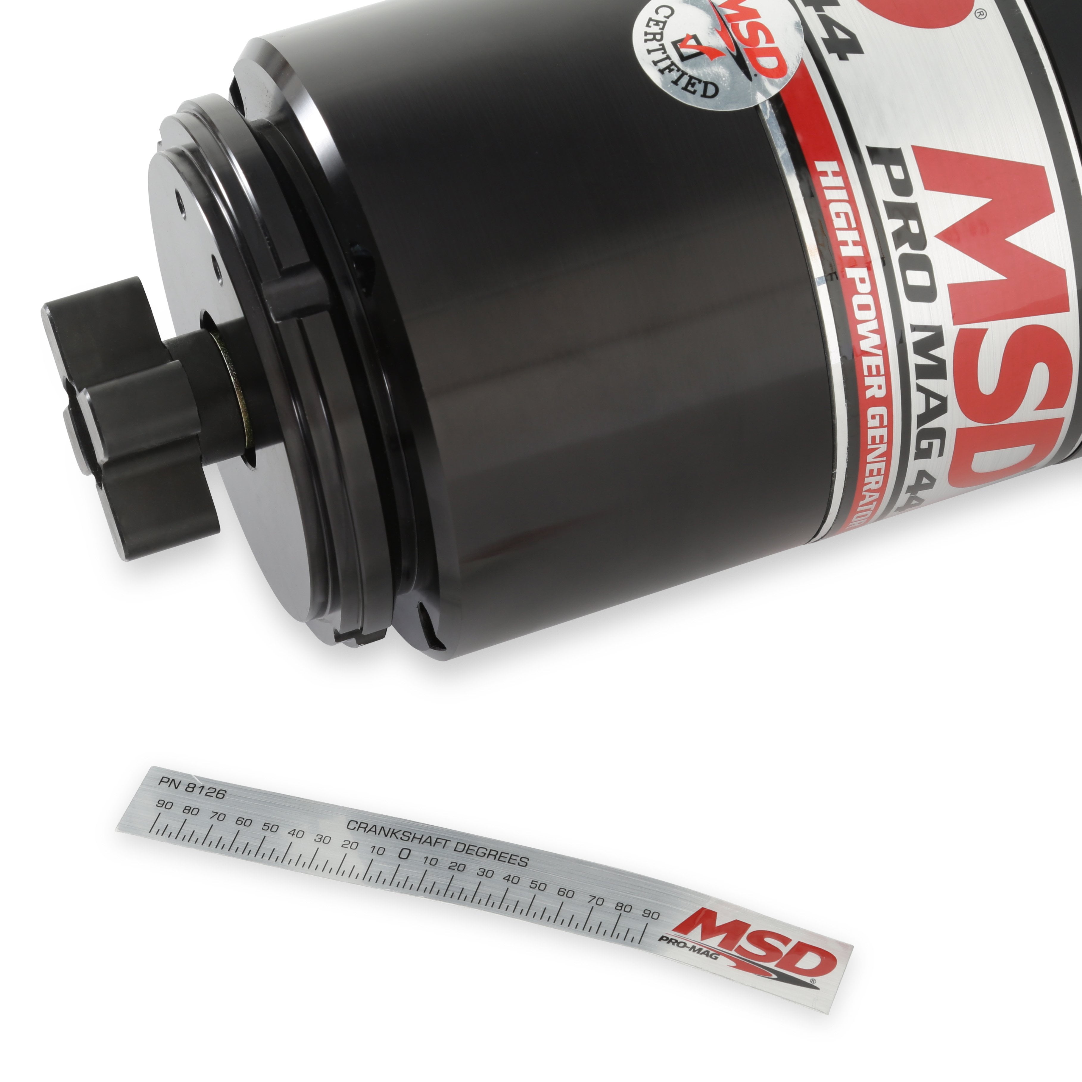 Mahaページ MSD Pro Mag 81403 44 Amp Generator, CCW Rotation, Black, Standard