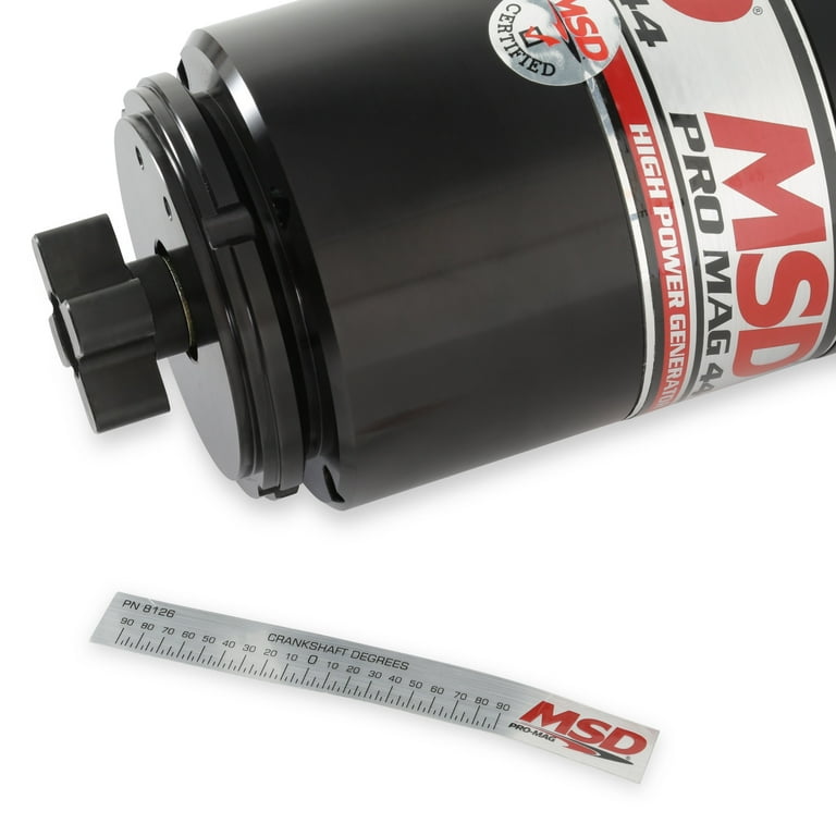 MSD Pro Mag 81403 44 Amp Generator, CCW Rotation, Black, Standard