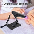 thumbnail image 3 of Lampe d'Extension de Cheveux avec 3 Perles LED 3 Niveaux de Luminosité Réglables Lampe d'Extension Rechargeable pour Salons Professionnels Coiffure DIY, 3 of 7