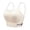 White, variant on Minimizer Bras for Women Floral Lace Racerback Padded Side Support Full Coverage Bralette Everyday Bra