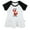 Black Raglan Dresses, variant on iDzn Zero Given Novelty Animal Fox Dresses For Baby, Newborn Babies Skirts, Infant Princess Dress, 0-24M Kids Graphic Clothes (Black Raglan Dresses, 0-6 Months)