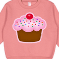thumbnail image 3 of Inktastic Cupcake Toddler Sweatshirt, 3 of 4