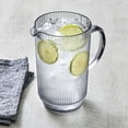 thumbnail image 3 of Better Homes & Gardens Gray 2.2-Quart Plastic Ribbed Pitcher Set with Tumblers, 5-Piece, 3 of 9