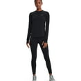 thumbnail image 3 of Under Armour 13433210012X Base 2.0 Womens 2XL Black Baselayer Crew L/S Shirt, 3 of 6
