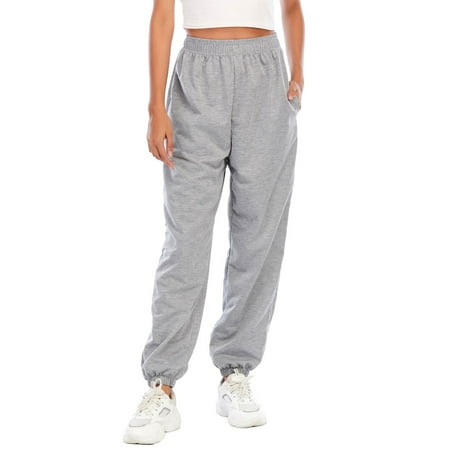 

Sexy Dance Women s Pajama Lounge Pants Solid Color Comfy Casual Cotton Pj Bottoms Pants Wide Leg Trousers Gray XL