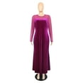 thumbnail image 4 of Plus Size Chic Curvy Women's Modern Dance Wear Standard Ballroom Dance Dresses Tango Practice Costume Waltz Performance Dancing Clothing, 4 of 6