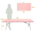thumbnail image 2 of Table Pliante Portable, Intérieur et Extérieur, Convient au Camping, Rose, 2 of 7