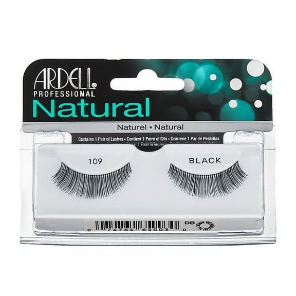 Ardell Natural Lashes #109 Black, 1 Pair