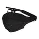 thumbnail image 5 of Bolso bandolera grande negro, mochila impermeable con bandolera, bolso de pecho para deportes al aire libre de tela Oxford para hombres y mujeres, 5 of 5