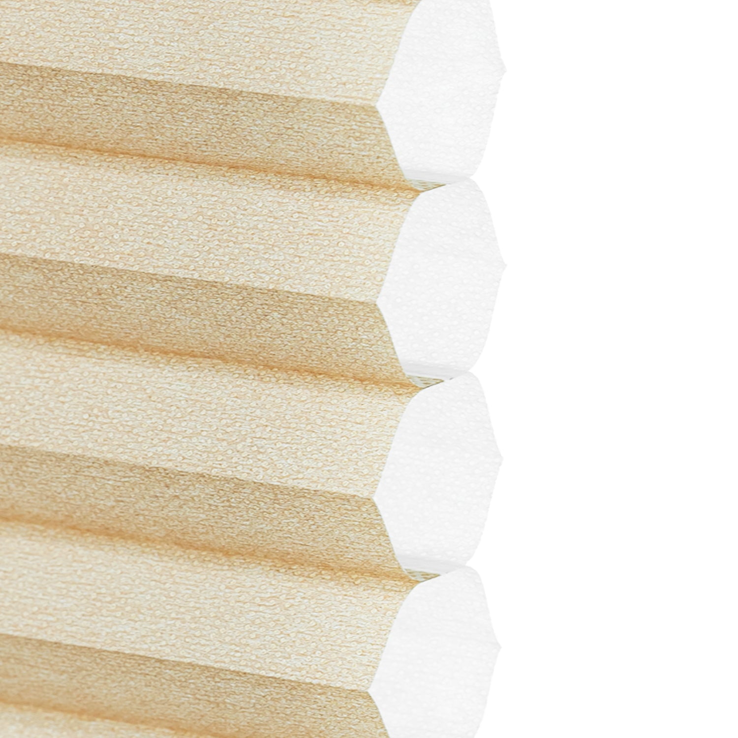 Yellow Blinds Cordless Light Filtering Honeycomb Cellular Shade Skyline Cream - 63.25"W X 48"H