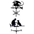 thumbnail image 1 of GROWTH TANK MagiDeal 2x Weather Vane Farm Bracket Weathervane Farmhouse Scene, 1 of 8