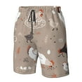 thumbnail image 4 of Vsdgher Chicken Men's Beach Shorts, Surfing shorts, Swim trunks, Quick Dry Swim Trunks for Surfing Beach Fun -X-Large, 4 of 6