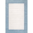 thumbnail image 2 of nuLOOM Paine Hand Tufted Wool Area Rug, 4' x 6', Baby Blue, 2 of 9