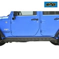 thumbnail image 2 of EAG Tubular Side Armor Rocker Guard Rock Sliders A Pair Fit for 07-18 Wrangler JK 4 Door, 2 of 9