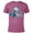 Berry Snow Heather, variant on Raya and the Last Dragon Watercolor Standard T-Shirt- Short Sleeve Blended T-Shirt for Adults - Customized-Berry Snow Heather