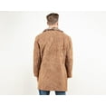 thumbnail image 4 of Vintage Men Sherpa Coat Men suede coat western coat winter shearling jacket vintage clothing faux shearling coat, 4 of 4