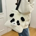 thumbnail image 1 of Bolso bandolera estilo japonés con diseño de panda para niñas y niños | Bolso de hombro de nailon con correa ajustable | Bolso pequeño para la escuela y salidas informales, 1 of 6