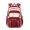 Z45-Red, variant on FUZHIQ School Backpack with Clear Display Window for 4th 5th 6th 7th Grade, Multi Compartment Bookbag with Plush Star Charm, Casual Elementary Middle School Bag, Brown
