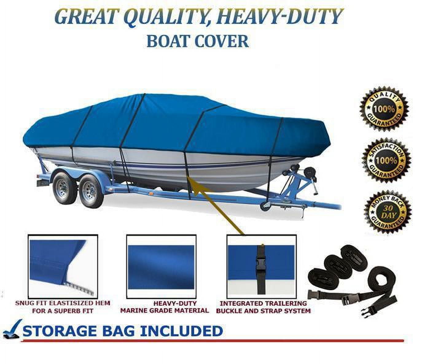 Blue, Boat Cover Compatible for Generation III (G3) Eagle 160 PF 2012-2015