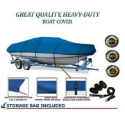 BLUE, GREAT QUALITY BOAT COVER Compatible for LEGEND BOATS 164 XCITE SC 2004
