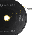 thumbnail image 2 of Infinité Bumper Profesional 10 KG / Profesional Bumper Plate 10 KG IF-BPN10, 2 of 3