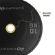 thumbnail image 2 of Infinité Bumper Profesional 10 KG / Profesional Bumper Plate 10 KG IF-BPN10, 2 of 3