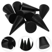 OUNONA 10 Pcs Display Cones Craft Accessories Cone-shaped Decor Travel