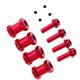 thumbnail image 4 of Adaptador de Rueda 1:10 Piezas de Repuesto Modelo de Montaje Crawler Car Hobby DIY Actualización Rueda Adaptador Ex rojo CUTICAT Piezas de coches teledirigidos, 4 of 5