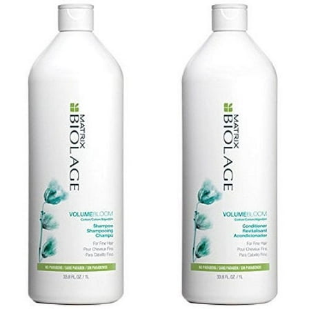 Biolage Volumebloom Shampoo and Conditioner 33.8 oz/1Liter DUO