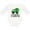 AA-White, variant on Inktastic 1st St Patricks Day Construction Truck Shamrocks Boys Long Sleeve Baby Bodysuit
