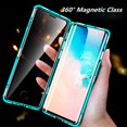 thumbnail image 3 of Funda magnética protectora 360 para Samsung Galaxy, carcasa trasera de cristal lateral para S23, S22 Ultra, S21, S20 FE, S9, S10, Note 8, 9, 10, 20 Lite Plus, A72, novedad, 3 of 4