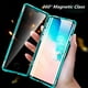 thumbnail image 3 of Funda magnética protectora 360 para Samsung Galaxy, carcasa trasera de cristal lateral para S23, S22 Ultra, S21, S20 FE, S9, S10, Note 8, 9, 10, 20 Lite Plus, A72, novedad, 3 of 4