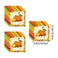 thumbnail image 3 of 20 Pcs Thanksgiving Disposable Napkins,Autumn Pumpkin Maple Leaf Pattern Decor Napkin for Livingroom Picnic Holiday Gathering, 3 of 6