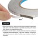 thumbnail image 4 of Faraday Tela Cinta 0.2" Ancho x 82 Pies Doble Lado Conductor Tela Adhesiva Cinta Rollo para Laptop Cable EMI Blindaje, 4 of 7