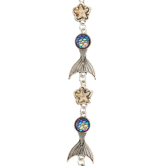 Bead Landing Metal Mermaid Tail Charms, 12 Packs: 7 ct. (84 total)