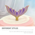 thumbnail image 2 of CRILSTYLEO Creative Cake Ornaments, Assorted Color, Plastic, Fishtail Design, 2Pcs, 2 of 8