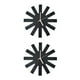 thumbnail image 2 of Reloj de pared Matsuzay Negro 2Conjunto, 2 of 6