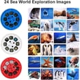 thumbnail image 5 of Space and Space Projector Flashlight and Projector with 3 Discs 24 Images, Story Projector Flashlight Toy for Child Boy and Girl 3 Years Old and Up (Sea Animals), 5 of 5