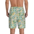 thumbnail image 2 of Yiaed Rabbit And Chick for Men's Soft Sleep Pajama Short Lounging Pajama Shorts-X-Large, 2 of 8