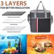 thumbnail image 4 of Bolsa térmica para picnic de gran capacidad, portátil y aislante, 24 L con bolsa de hielo, tela impermeable y forro de aluminio en varios colores, ideal para aventuras al aire libre, días de, 4 of 8
