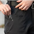 thumbnail image 5 of LEKWK Work Pants for Men Lightweight Quick-Dry Stretchy Bottoms with Multi Pockets Breathable Loose Fit Athletic Pants for Hiking Casual Outdoor, 5 of 8