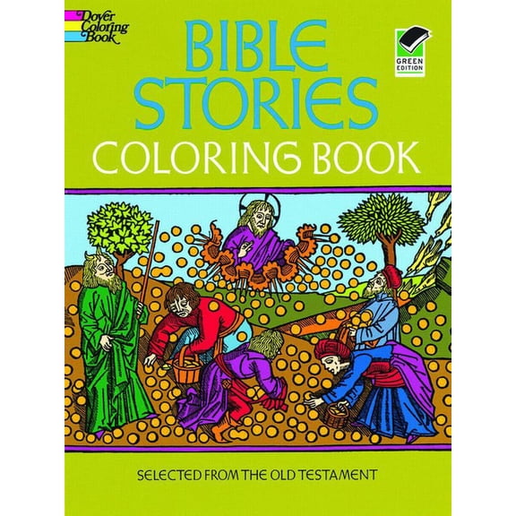Dover Classic Stories Coloring Book Bible Stories Coloring Book, (Paperback)