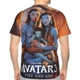 thumbnail image 2 of Avatar Shirt 3d Printed T Shirt Crewneck Short Sleeve Top Tees For Mens, 2 of 8