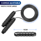 thumbnail image 4 of Cuerda Para Saltar Profesional Ecomlab Cuerda Acero Crossfit Negro, 4 of 9
