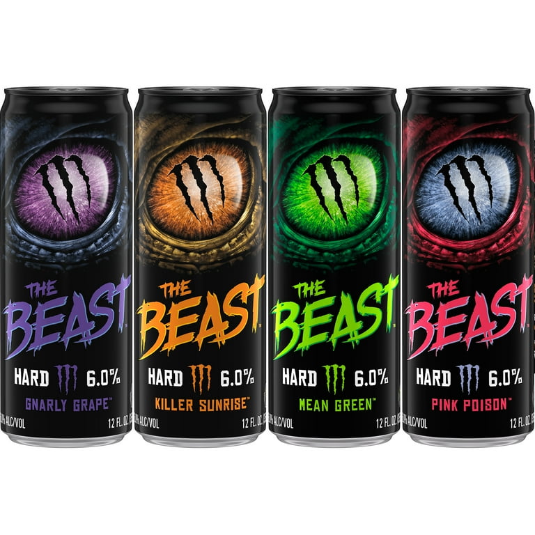 Monster Brewing The Beast Variety pack #2 Flavored Malt Beverage