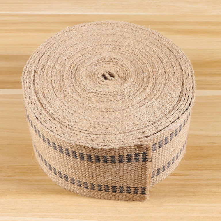 100 Feet Jute Rope for Crafts, 6mm Thick Braided Twine for Nautical Decor  (Brown)