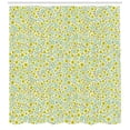 thumbnail image 3 of Ambesonne Garden Art Shower Curtain, Blossoming Spring Meadow, 69"Wx84"L, Multicolor, 3 of 3
