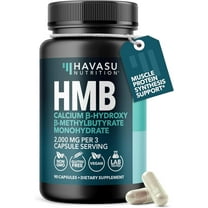 Havasu Nutrition HMB Capsules, Muscle Support Dietary Supplement, 2000mg, 90 Count