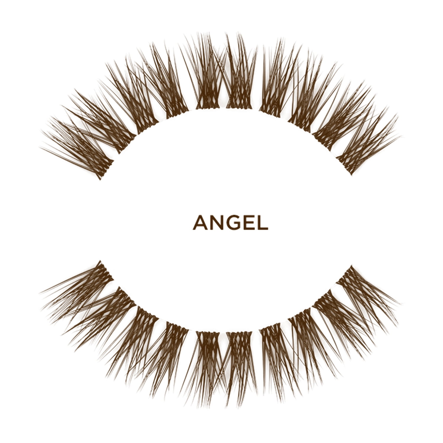 DesignerLash Kit-Angel - DIY Black Eyelash Extension Kit - Enhance Your Look with 2 Sets of Lashes with Adhesive, Tools & Brush